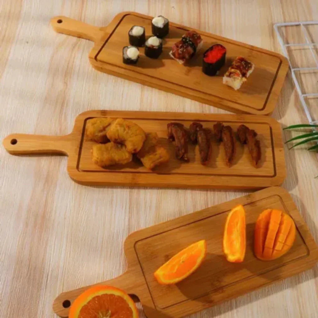Rectangular Bamboo Cutting Board | Kitchen
