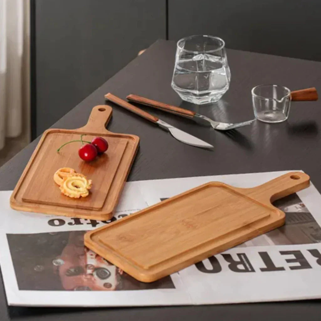 Rectangular Bamboo Cutting Board | Kitchen
