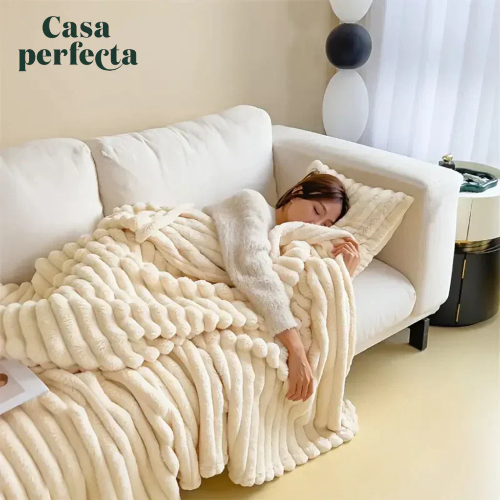 Classic Cloud Effect Winter Blanket | Ultra Soft